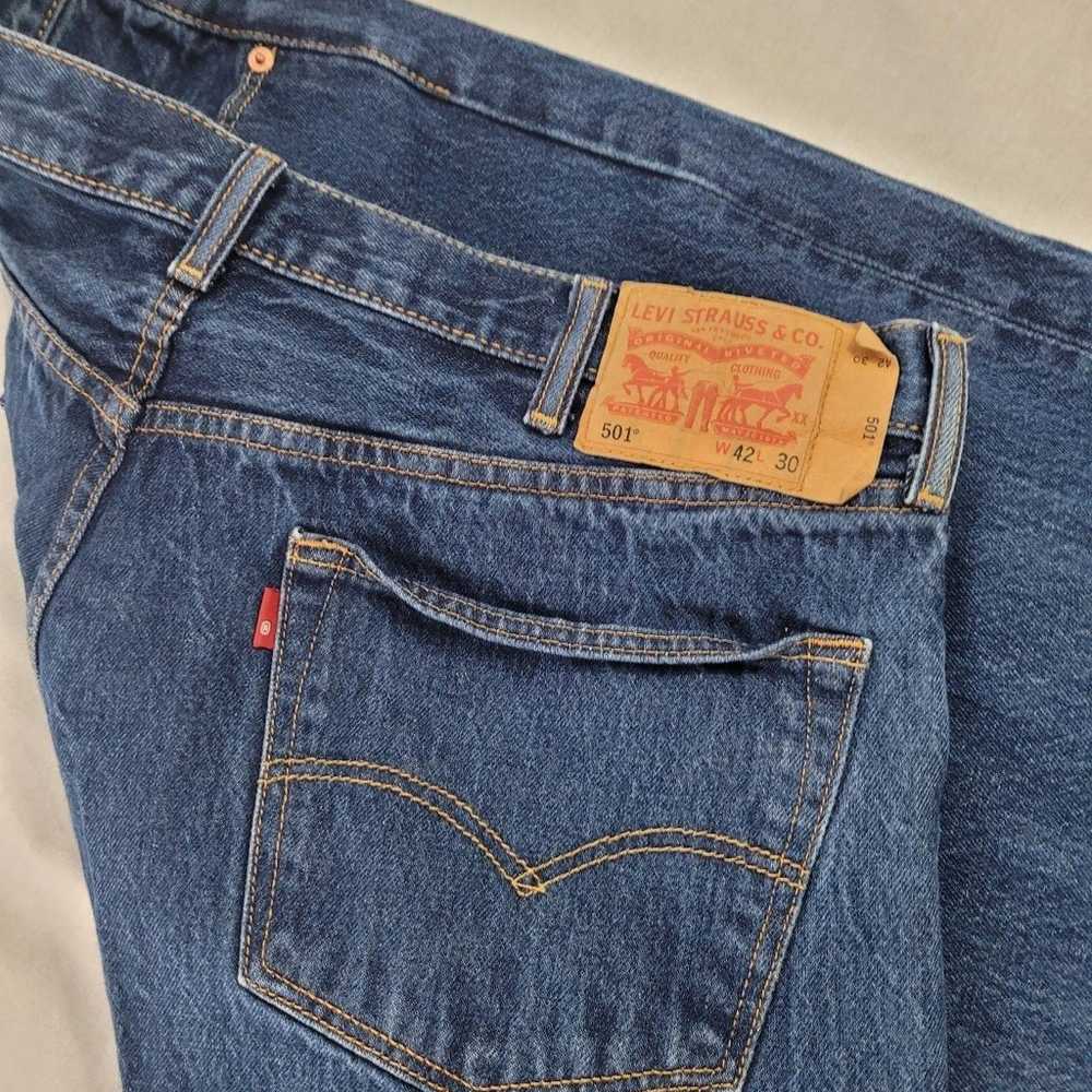 Vintage levi 501 jeans - image 3