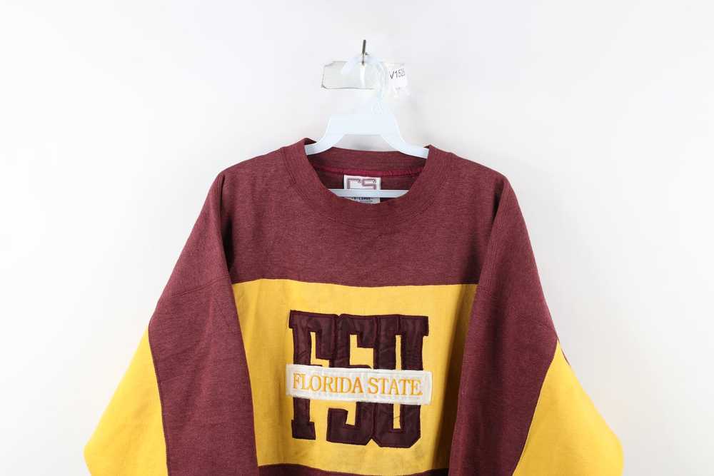 Vintage Vintage 90s Florida State University Crew… - image 2