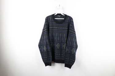 Vintage Vintage 90s Coogi Style Diamond Knit Cosb… - image 1