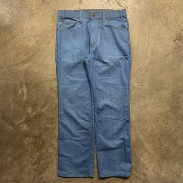1980s Levis Sun Faded Brown Denim 501 Made in USA Jeans 28 x 31