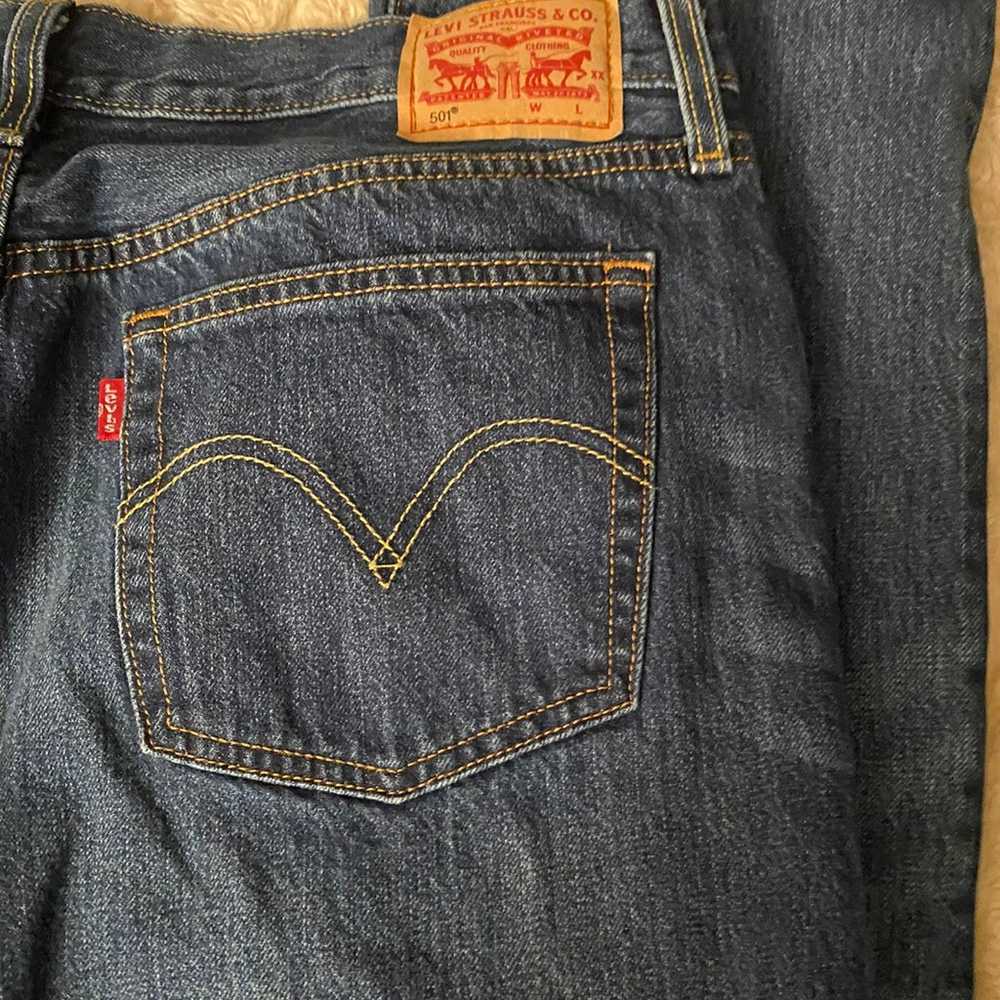 Vintage Levi's 501 button-fly jeans - image 4