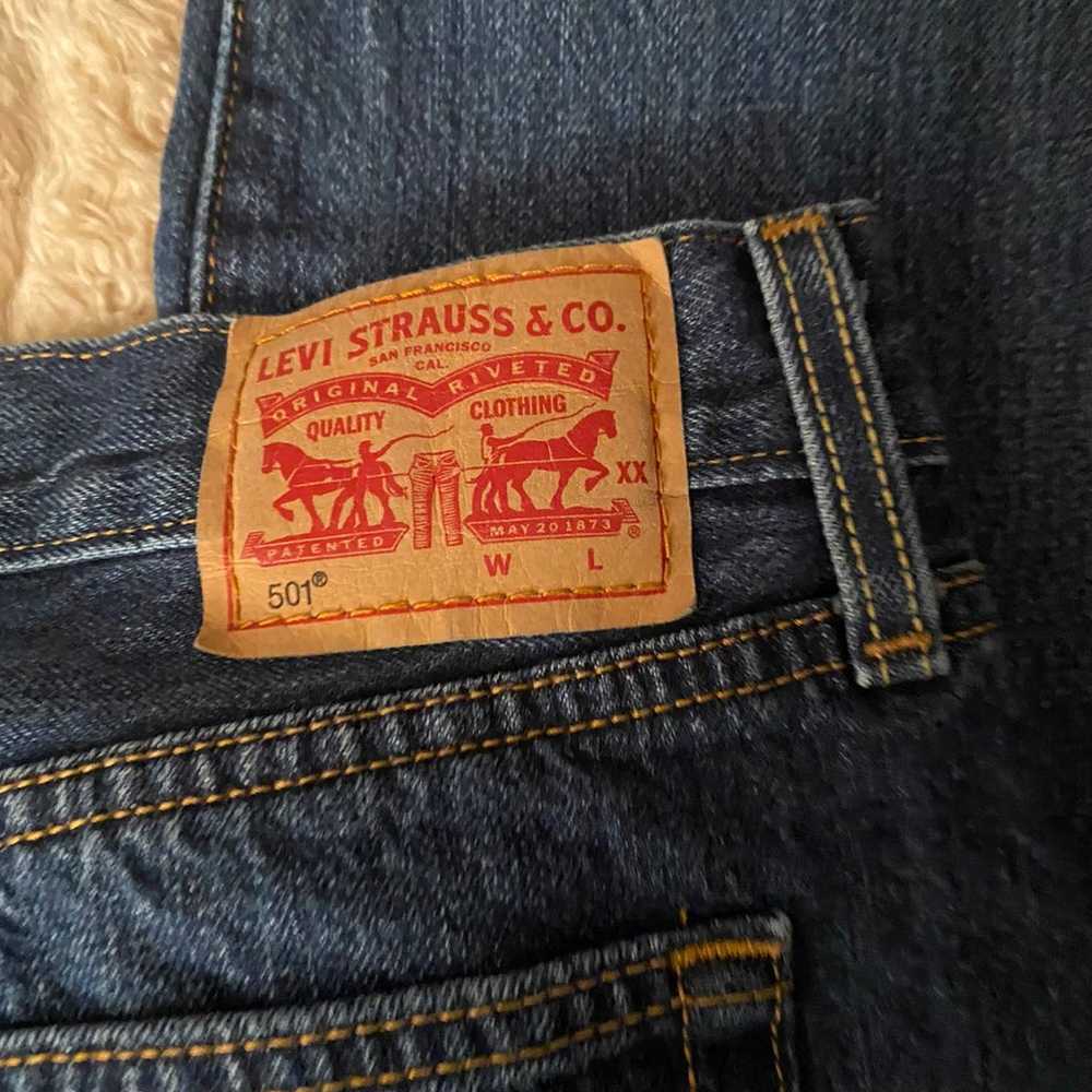 Vintage Levi's 501 button-fly jeans - image 5