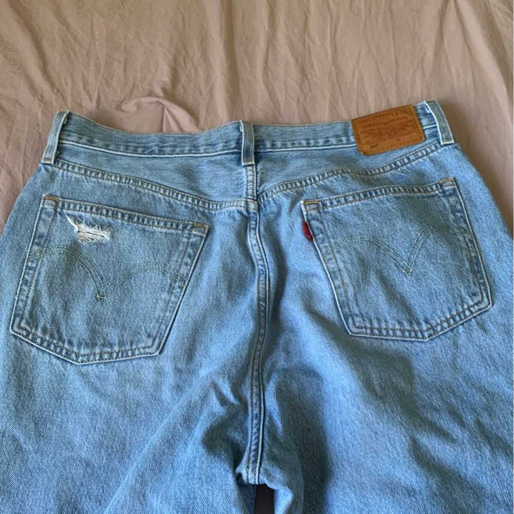 Levis womens wedgie straight 31x28 - image 7