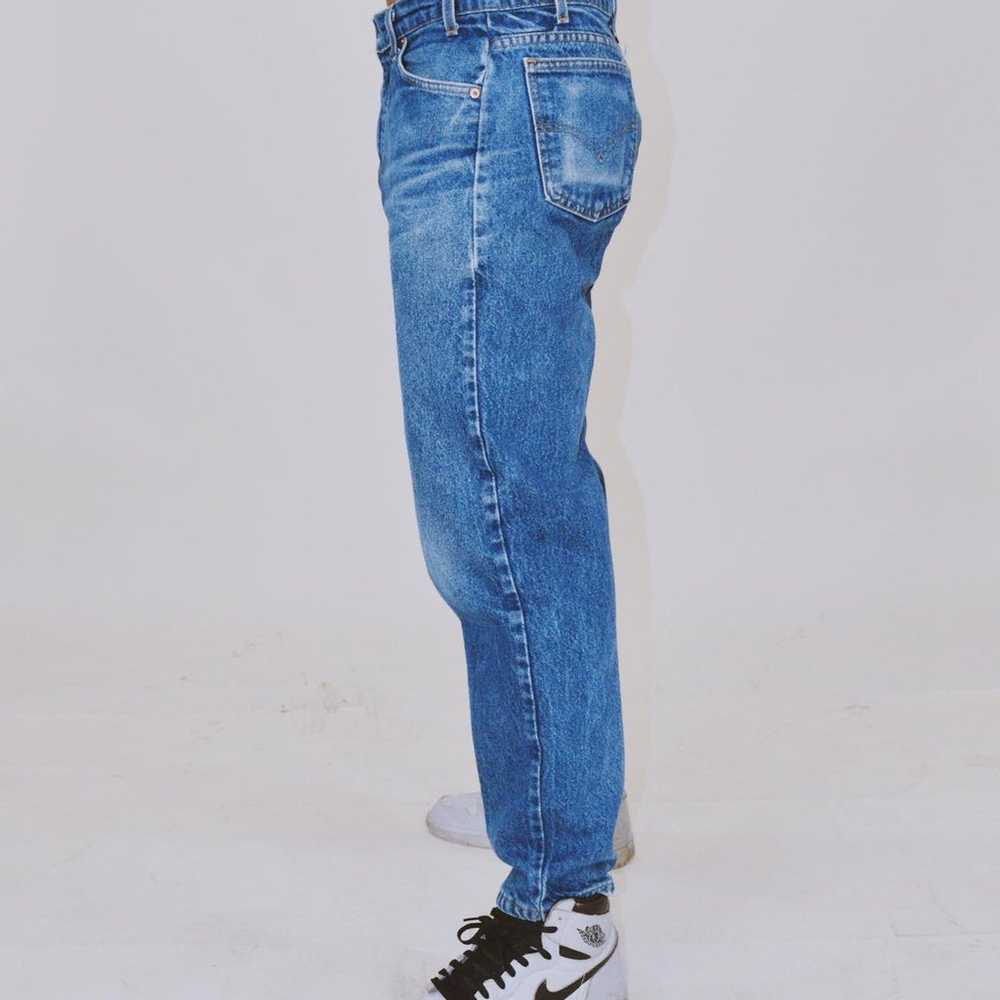 Vintage Orange Tab High 550 Levi’s Jeans - image 5