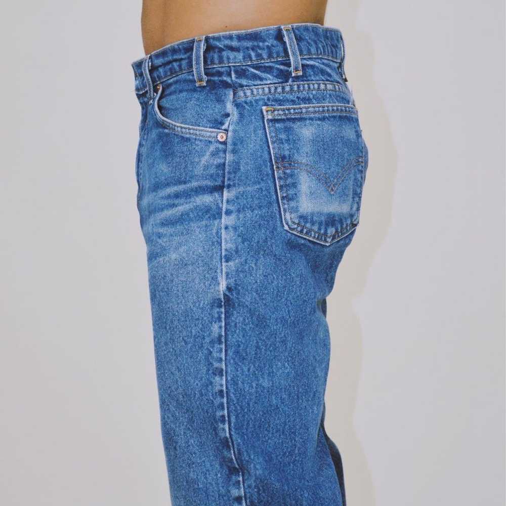 Vintage Orange Tab High 550 Levi’s Jeans - image 6