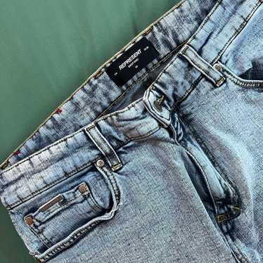 Z By Zella Pants Womens Large Dark Gray Zip Pockets Cropped Split Hem