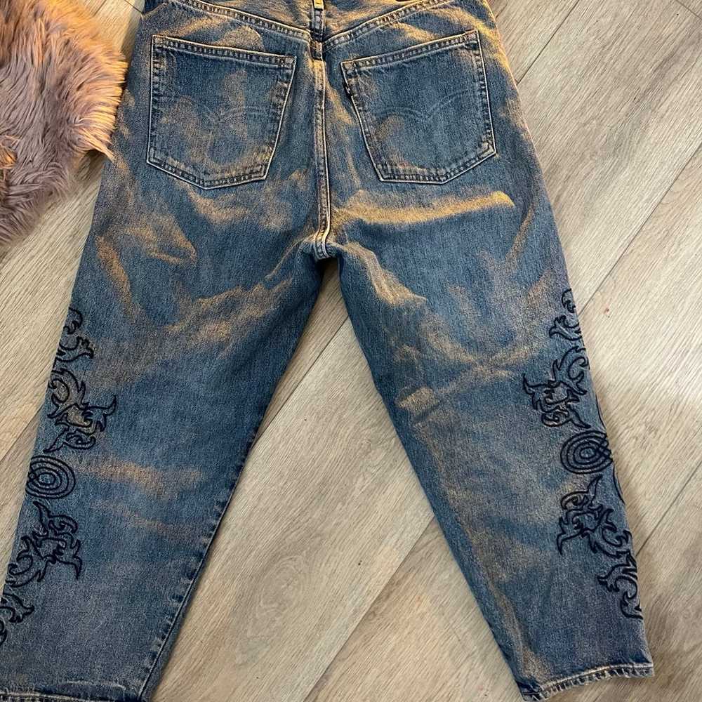 Levi’s Italian embroidered Jeans - image 2