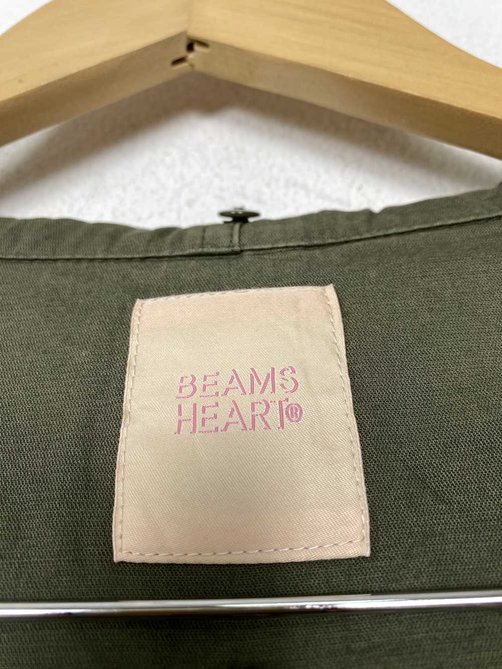 Japanese Brand × Vintage Vintage BEAMS HEART Hood… - image 12