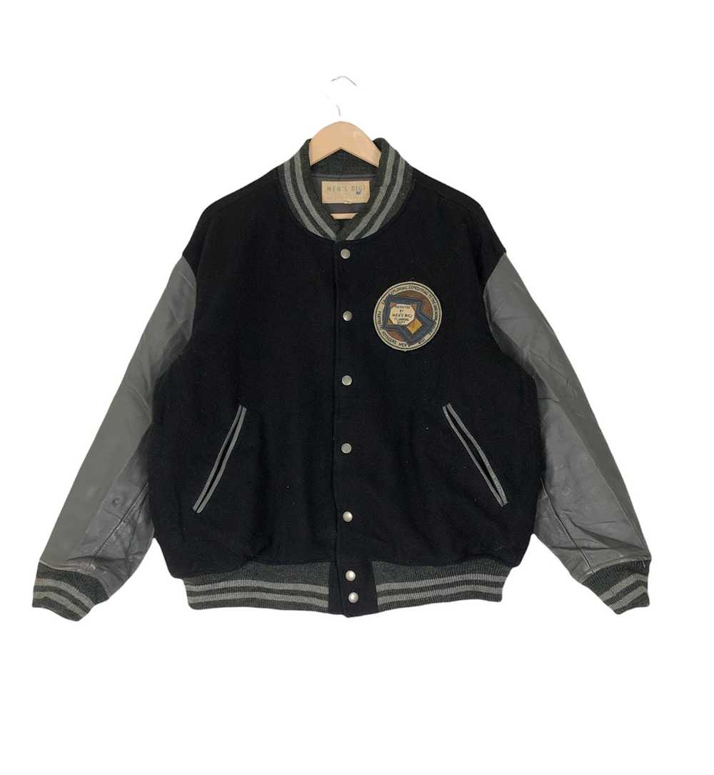 Bigi × Japanese Brand × Varsity Jacket Vintage Me… - image 2