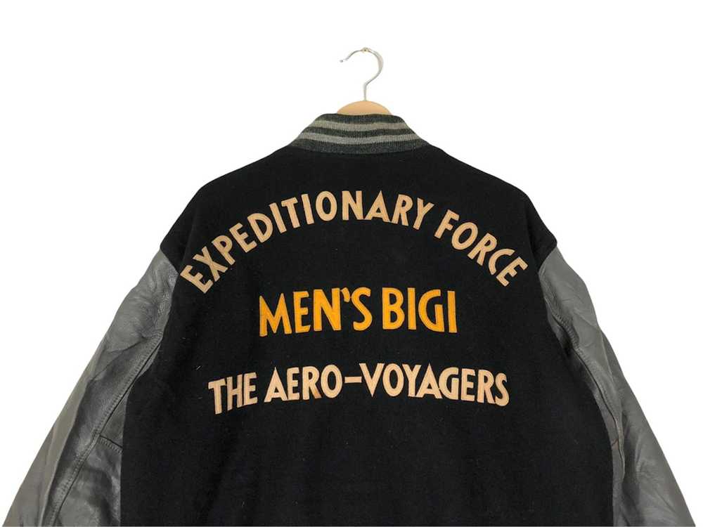Bigi × Japanese Brand × Varsity Jacket Vintage Me… - image 3