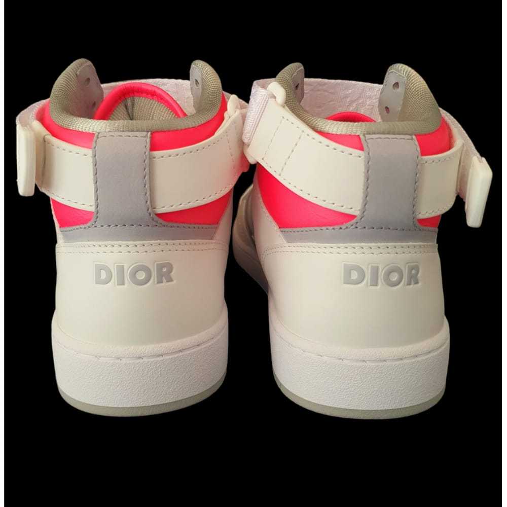 Dior B27 leather trainers - image 8