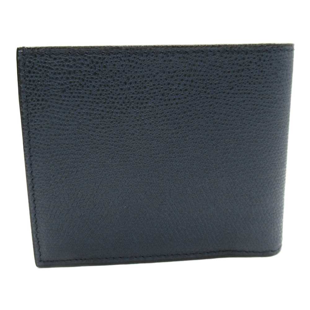 Valextra VALEXTRA wallet Navy leather SGNL0023044… - image 2