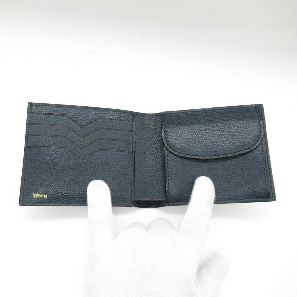Valextra VALEXTRA wallet Navy leather SGNL0023044… - image 5