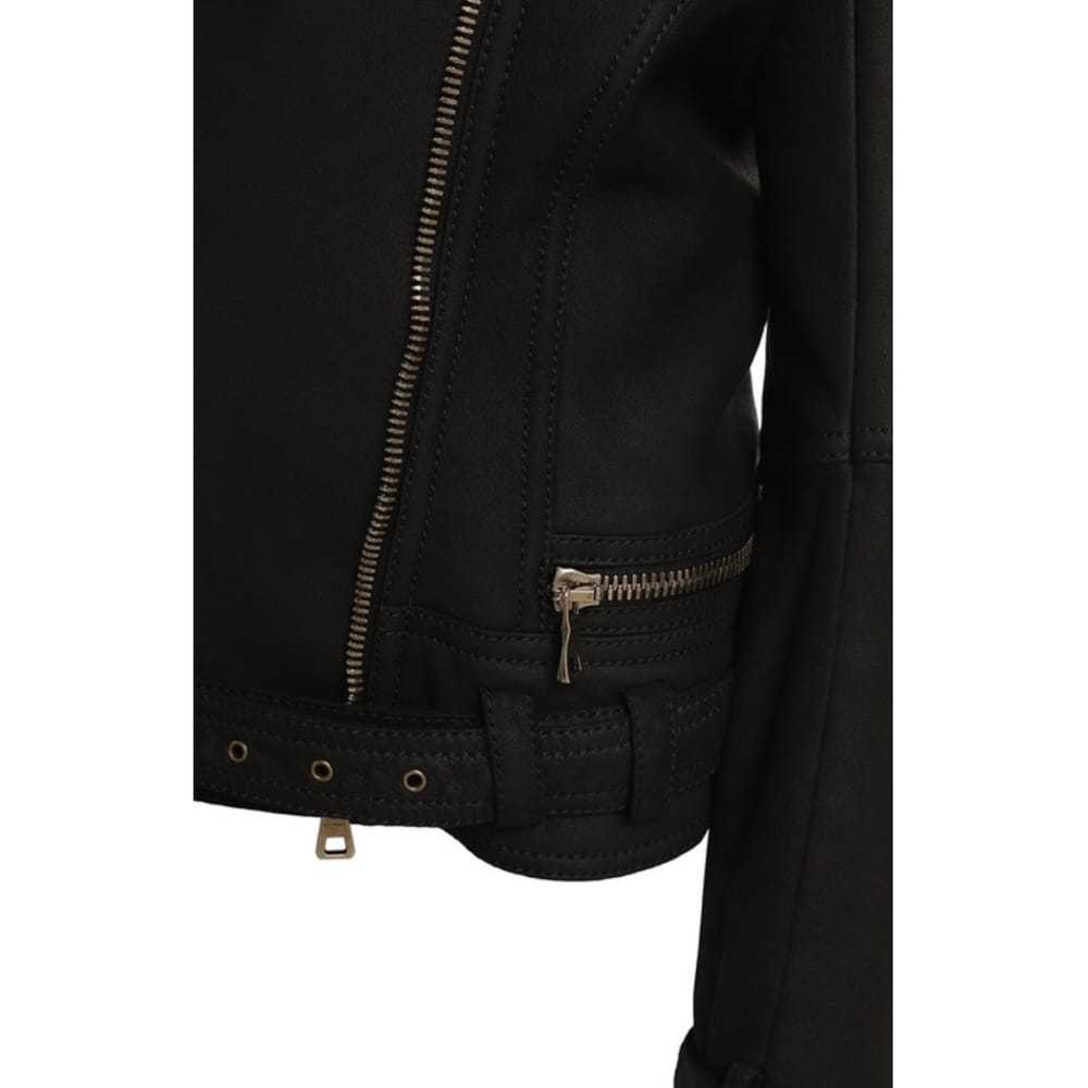 Balmain Leather biker jacket - image 3