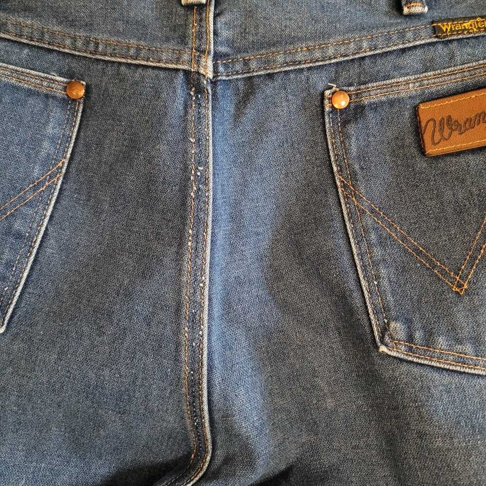 Vintage Wrangler Men's Full Fit Blue Jeans 40 x 3… - image 10