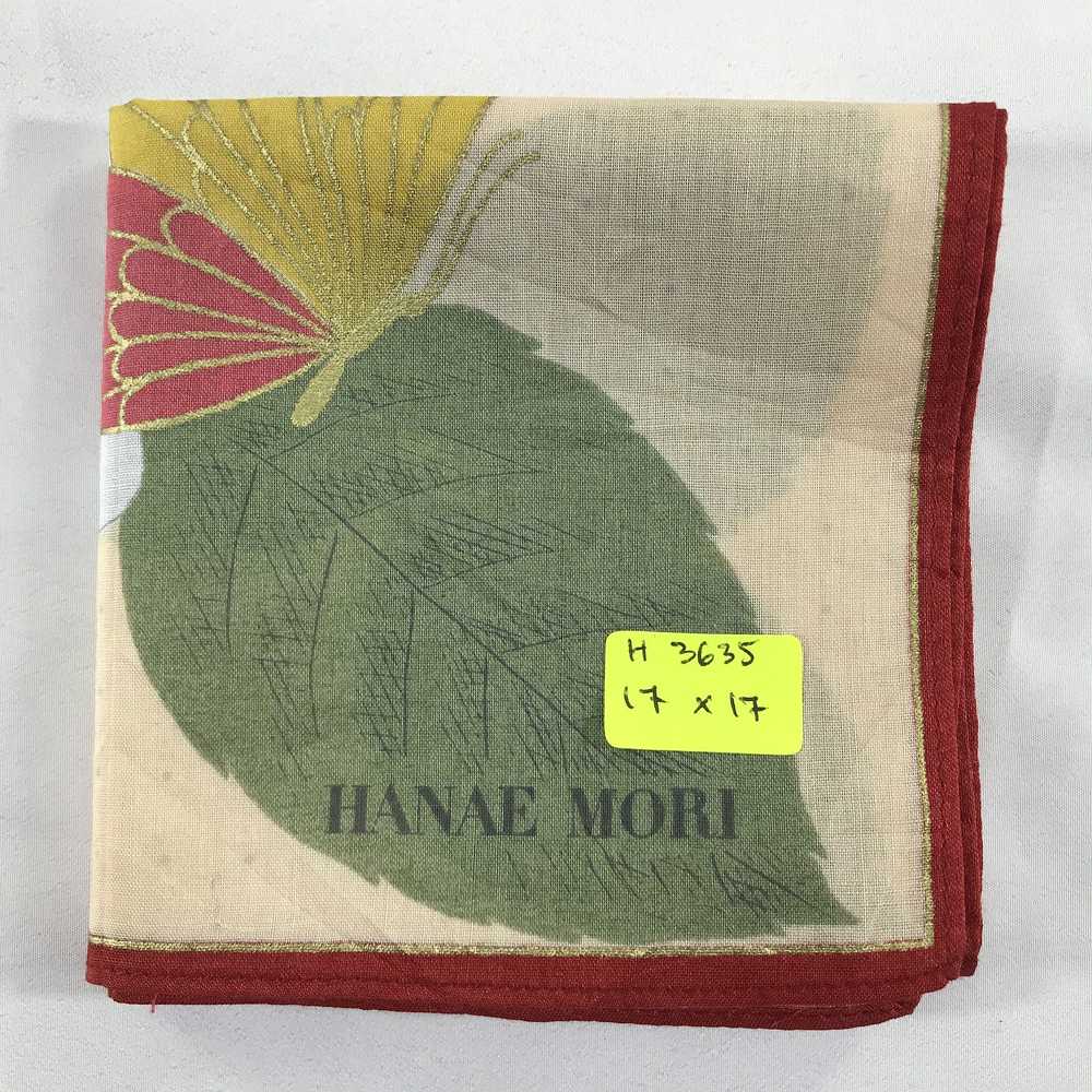 Hanae Mori × Vintage Hanae Mori Bandana/ Handkerc… - image 5