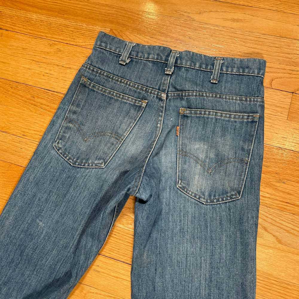 Levi's Vintage 70s Levi's 646 Orange Tab Bell Bottom … - Gem