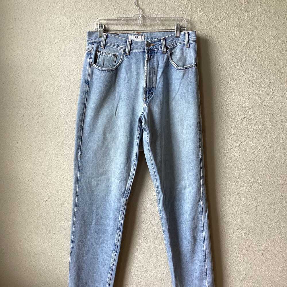 Vintage Armani Exchange Mens Jeans 33x34 - image 1