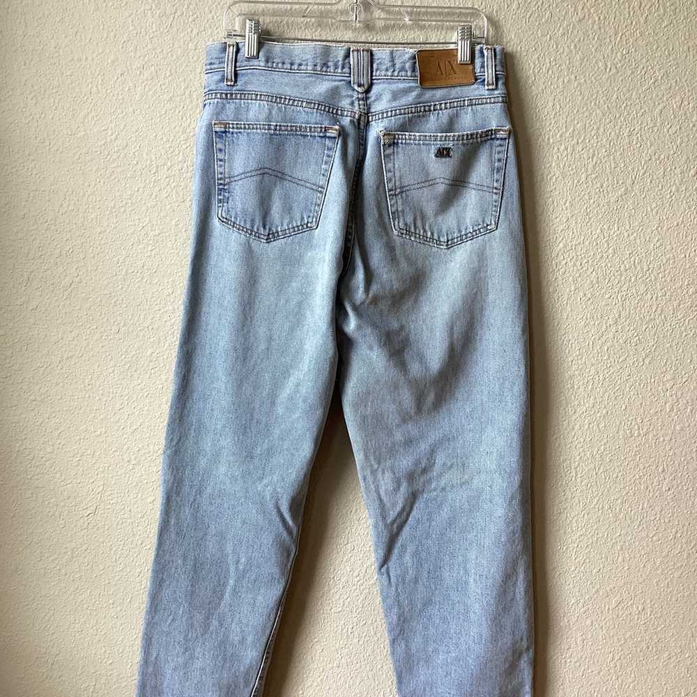 Vintage Armani Exchange Mens Jeans 33x34 - image 8