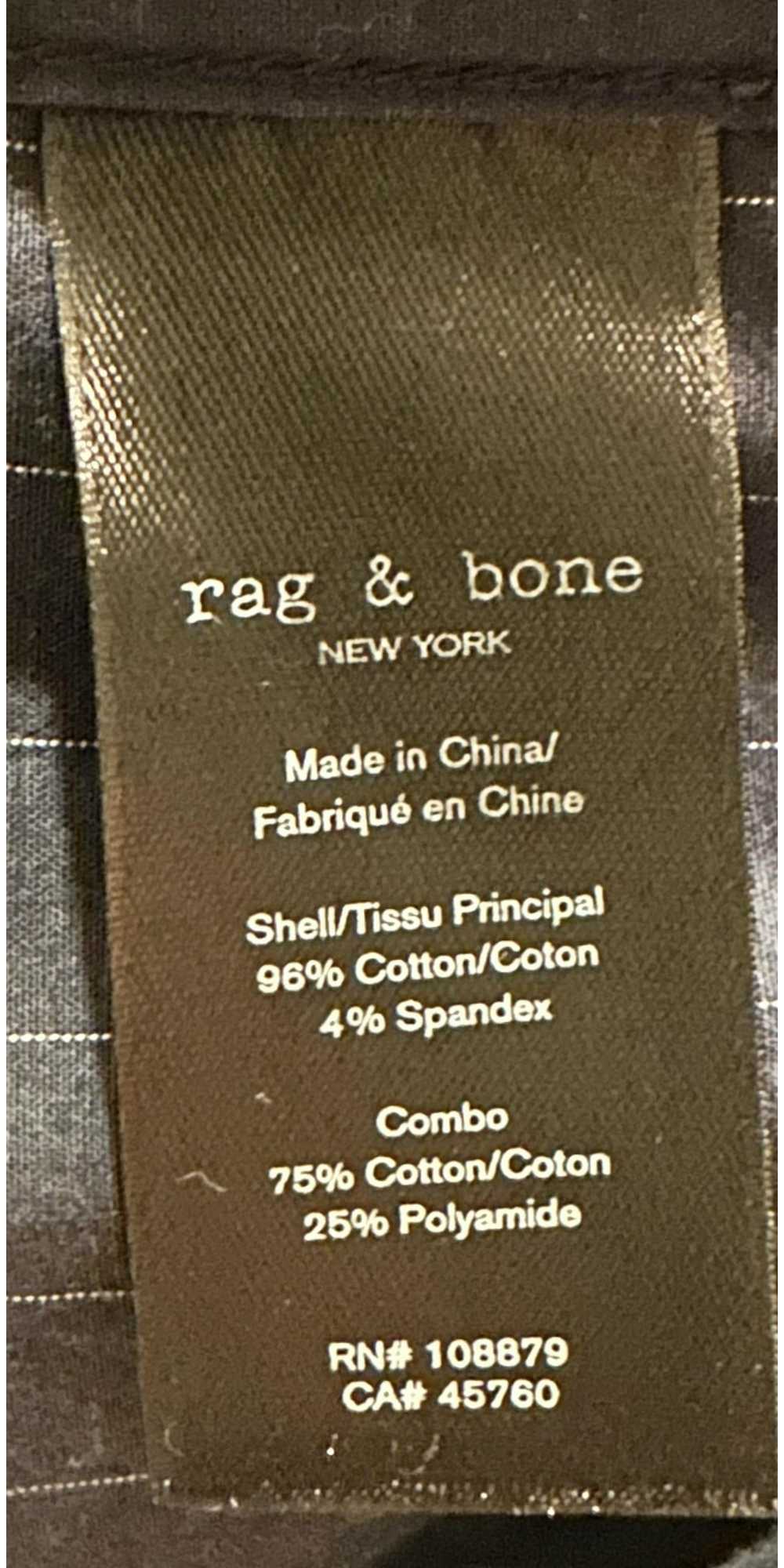 Rag & Bone Rag & Bone Classic Fit Pinstriped Shirt - image 5