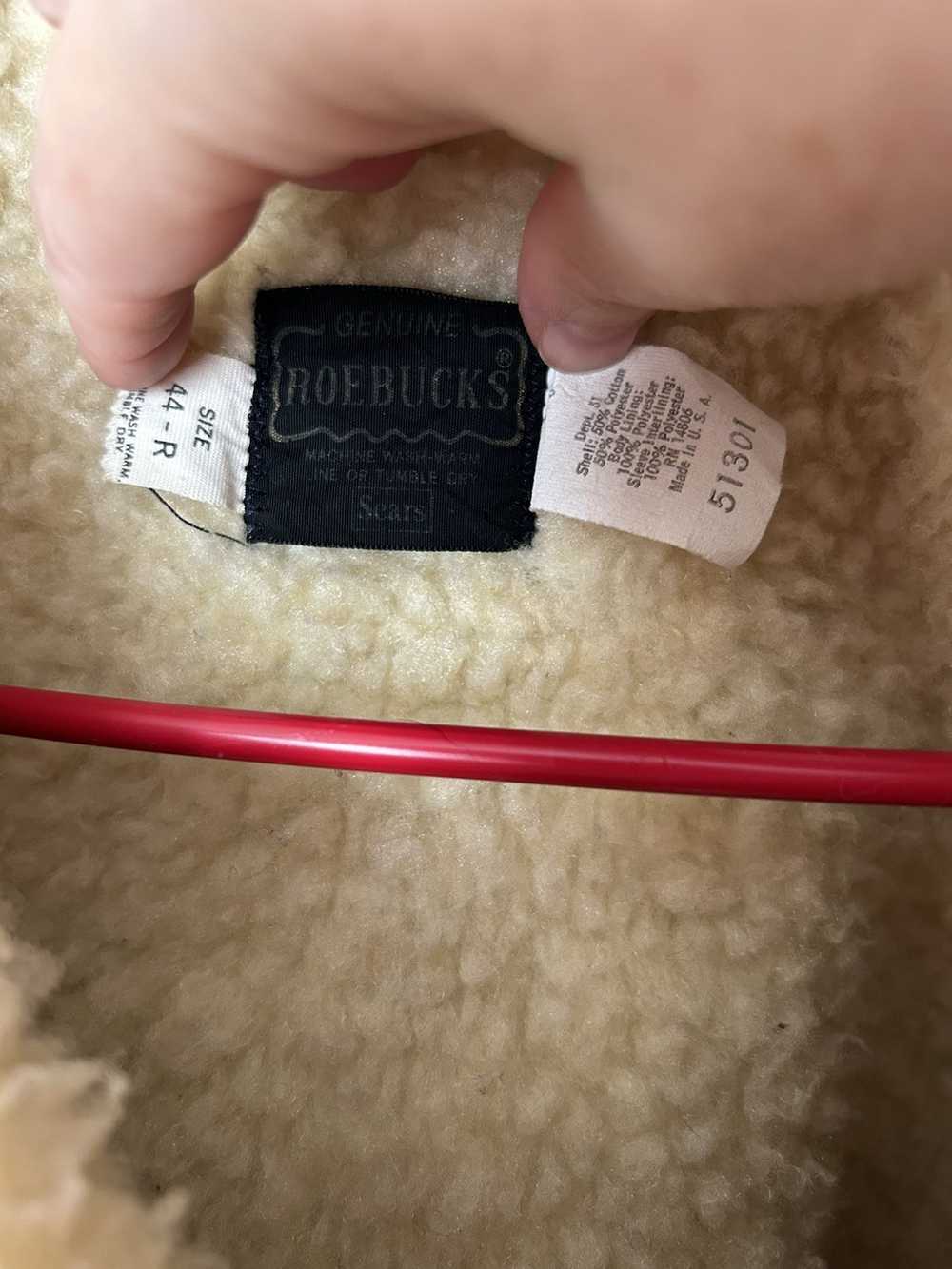 Sears roebucks workwear rancher sherpa xl vintage… - image 3