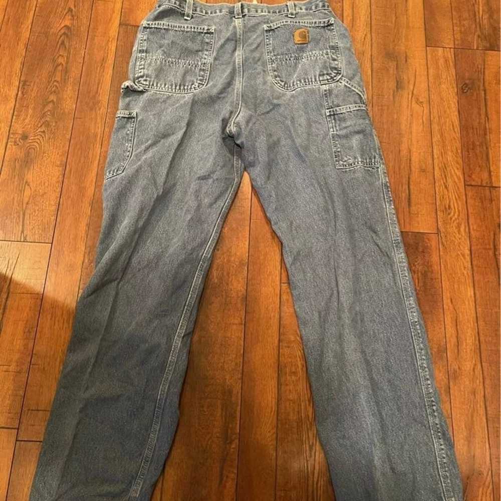 Carhartt Relaxed Fit Jeans SIZE 36x34 - image 2