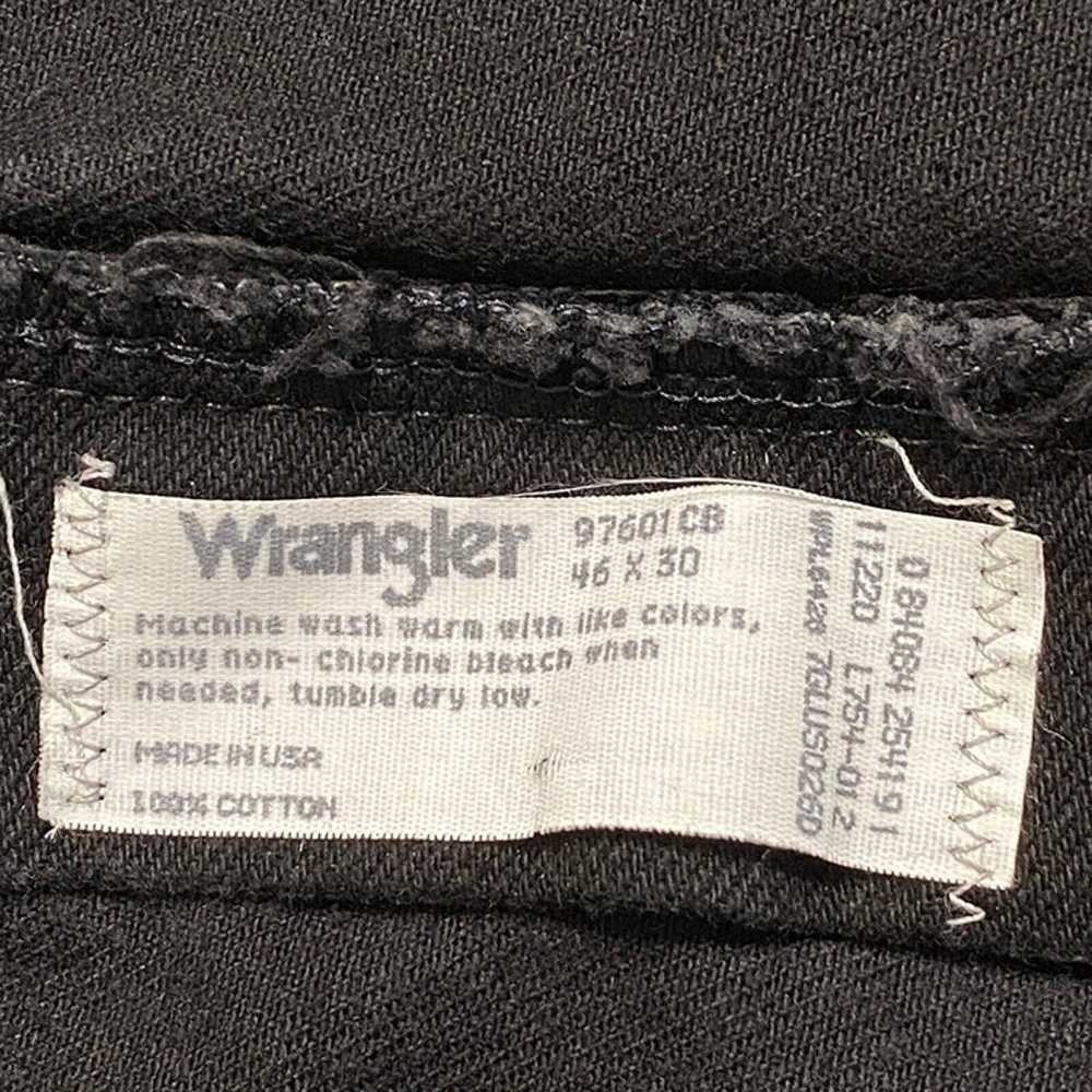 Vintage Wrangler Jeans Mens Size 46 x 30 American… - image 10
