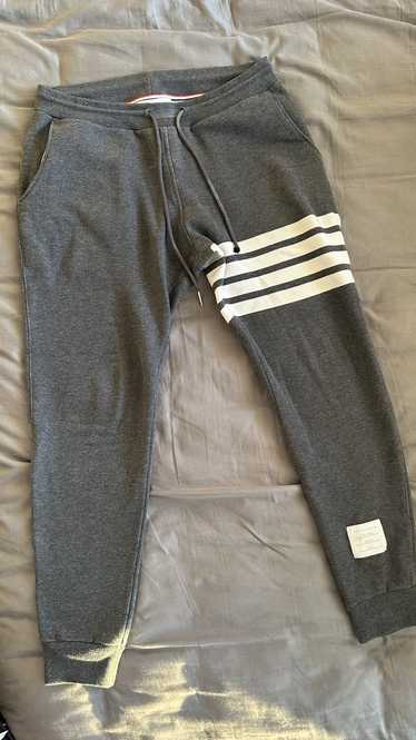 Thom Browne Thom Browne 4 Bar Stripe Track Pants