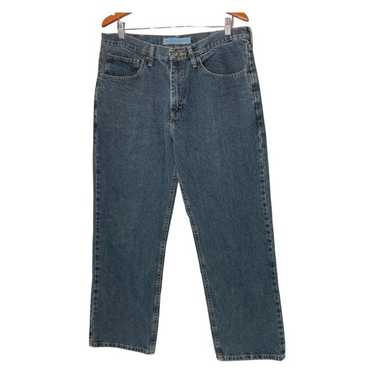 Vintage Lee Distressed Denim Jeans Straight Leg S… - image 1