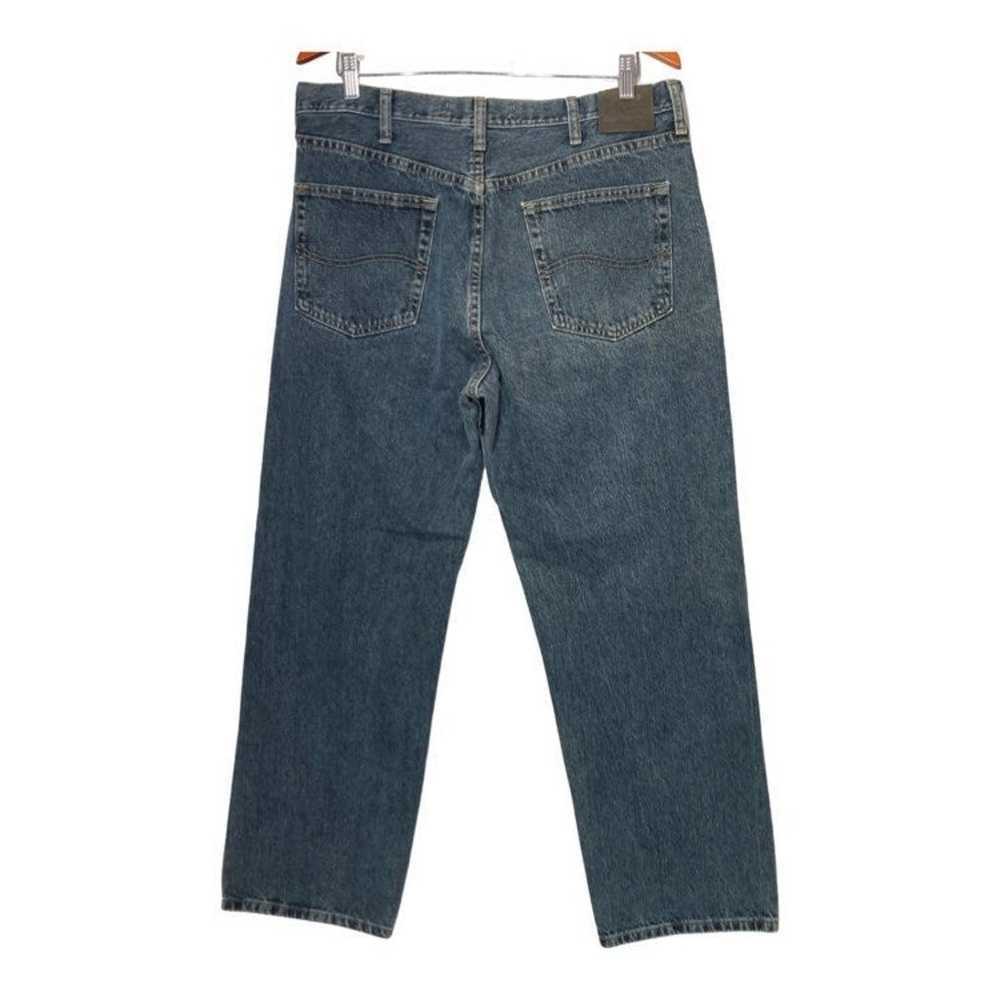 Vintage Lee Distressed Denim Jeans Straight Leg S… - image 2