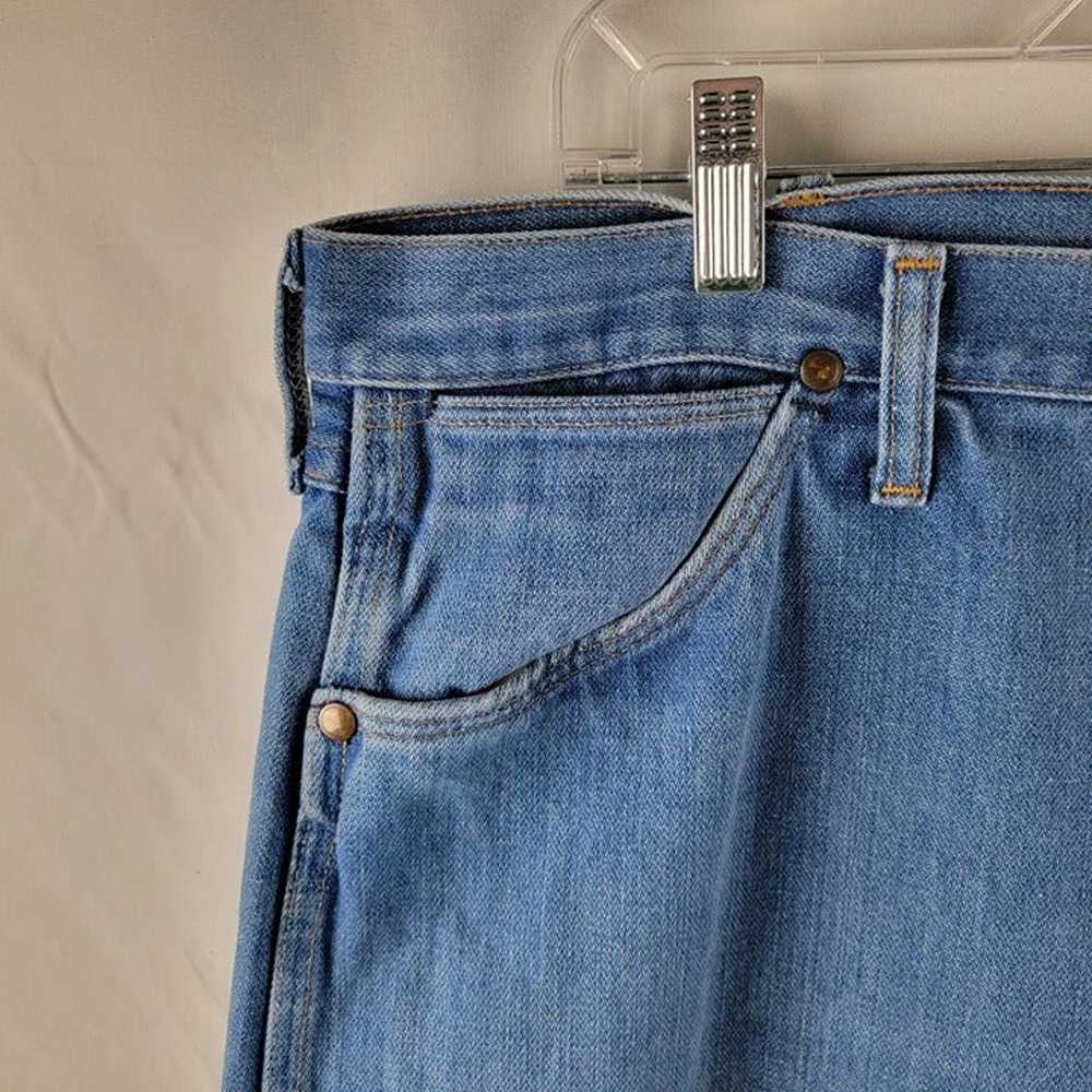 Vintage Wrangler Jeans Mens 42x32 Blue Medium Was… - image 5