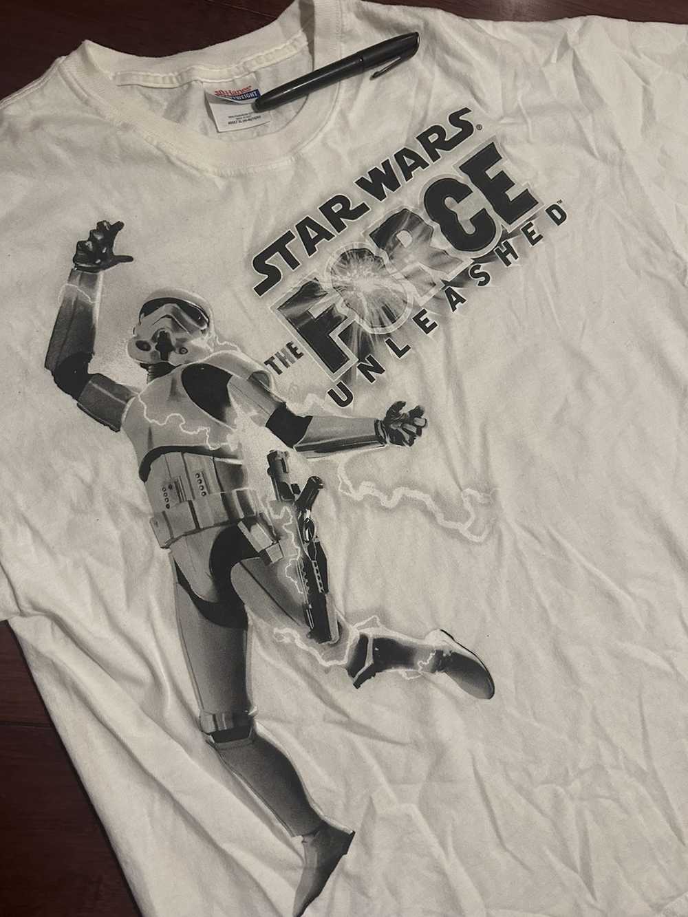 Band Tees × Hanes × Vintage StarWars Forced Unlea… - image 3