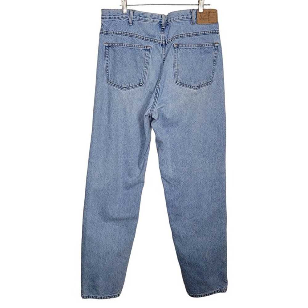 Vintage Eddie Bauer Jeans Men Sz 36L Light Wash C… - image 2