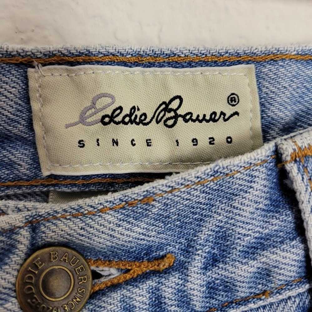Vintage Eddie Bauer Jeans Men Sz 36L Light Wash C… - image 3