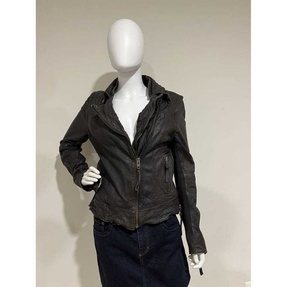 Muubaa Leather biker jacket - image 6