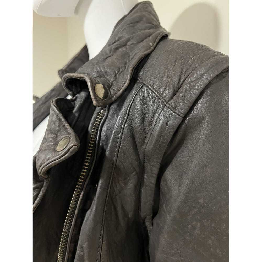 Muubaa Leather biker jacket - image 7