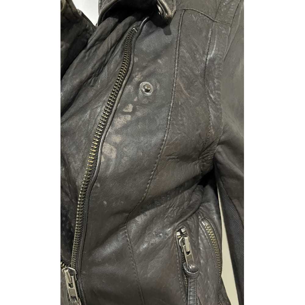 Muubaa Leather biker jacket - image 8