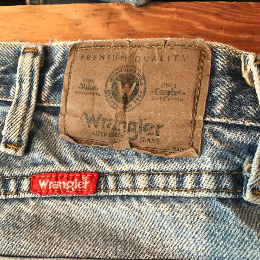 Vintage Mens Wranglers Distressed Jeans 46501DS T… - image 11