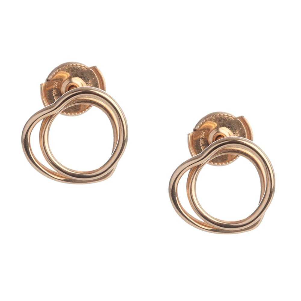 Hermès Pink gold earrings - image 1