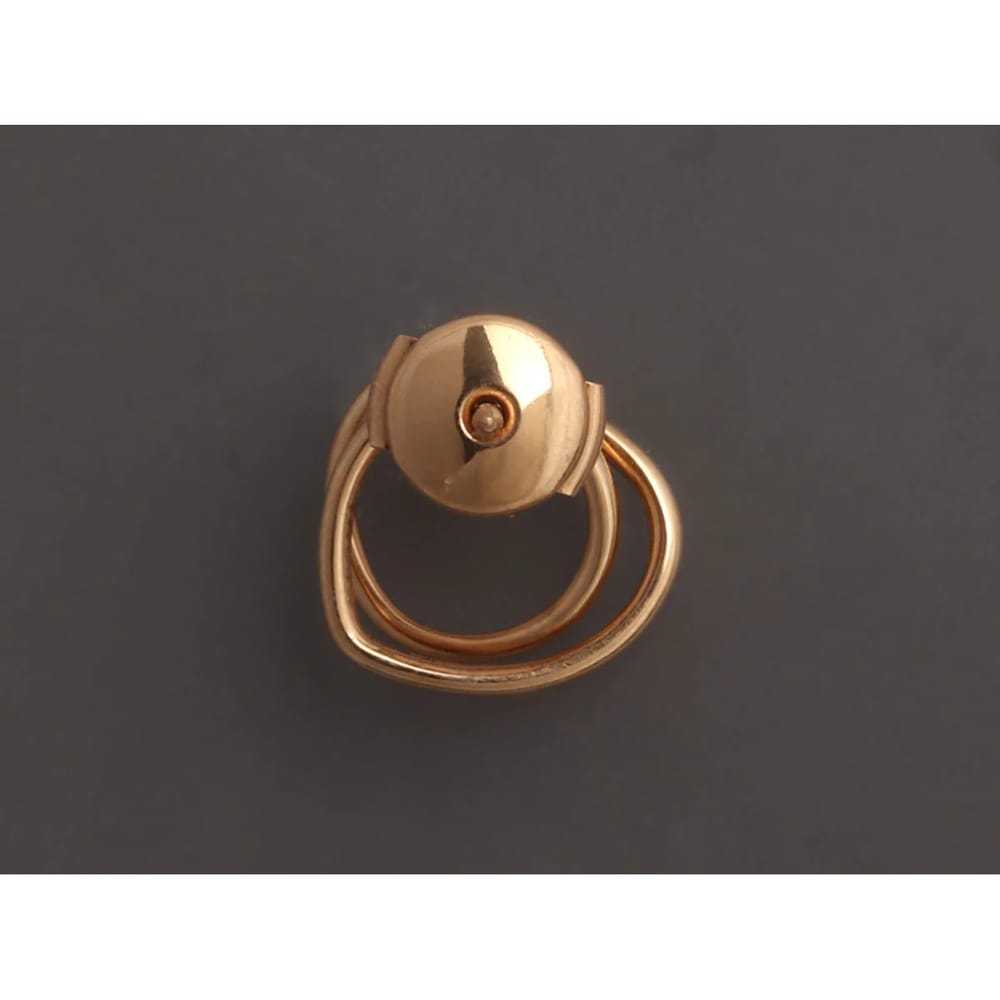 Hermès Pink gold earrings - image 4