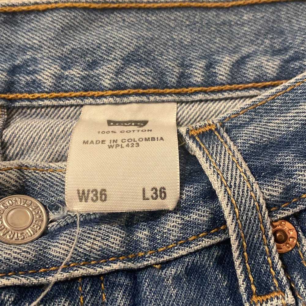 Vintage distressed Levi’s 501 jeans - image 4