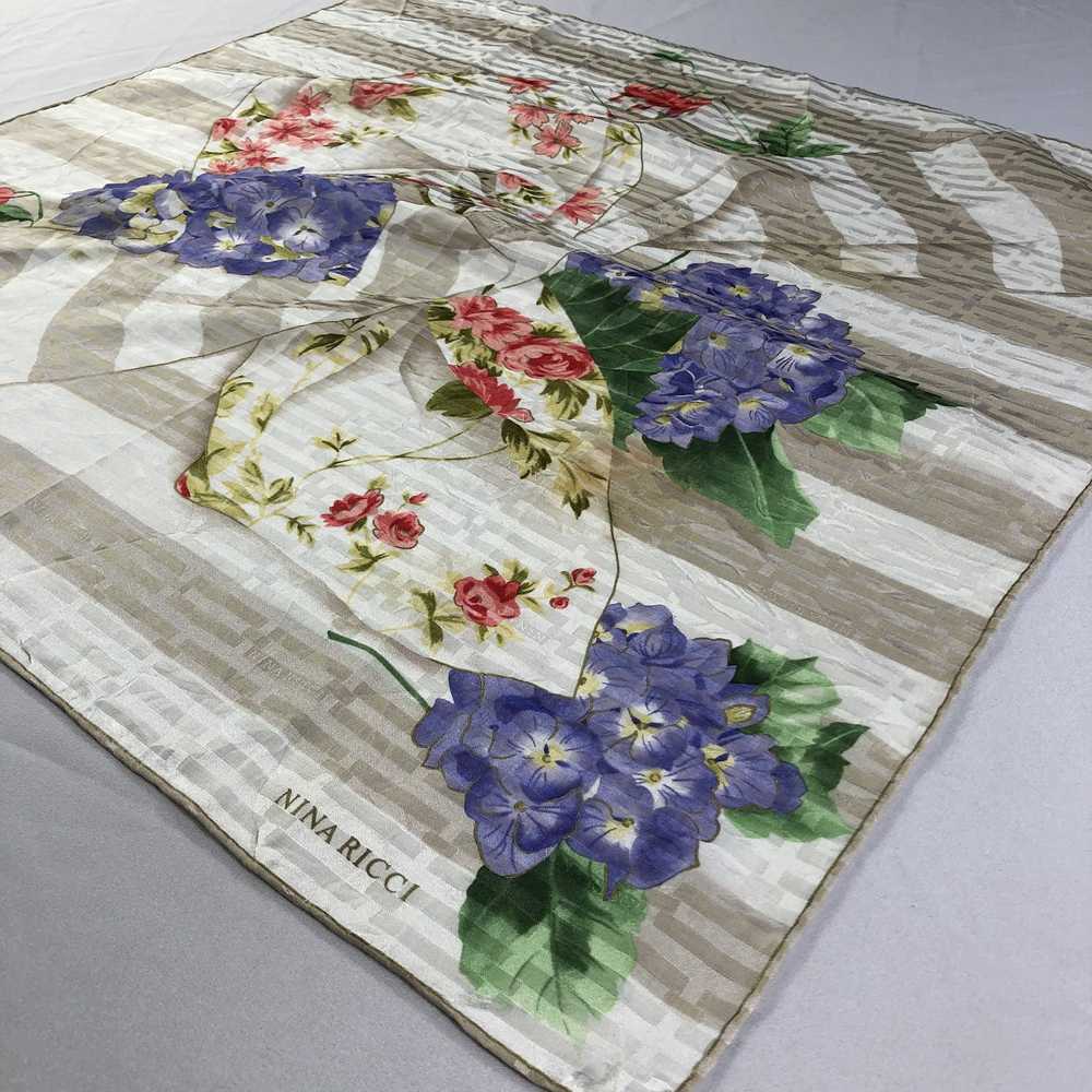 Vintage Nina Ricci Handkerchief / Neckerchief / B… - image 4