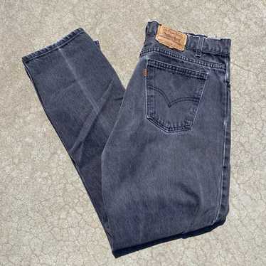 Vintage Levi’s 550 Orange Tab Jeans - image 1