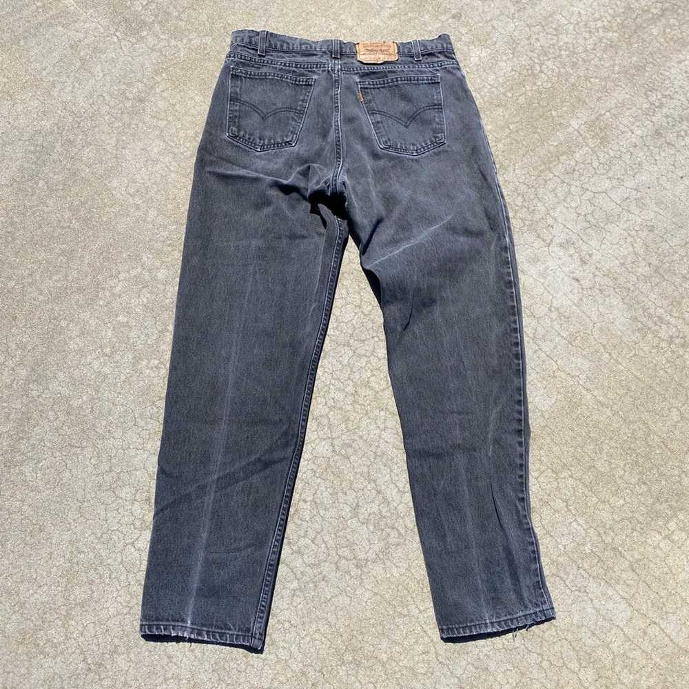 Vintage Levi’s 550 Orange Tab Jeans - image 3
