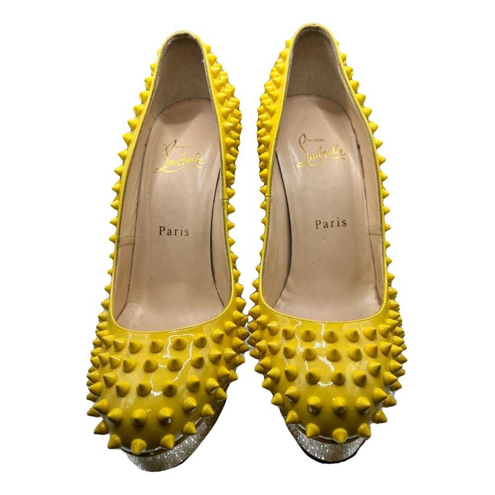 Christian Louboutin Nosy Spikes leather heels - image 1