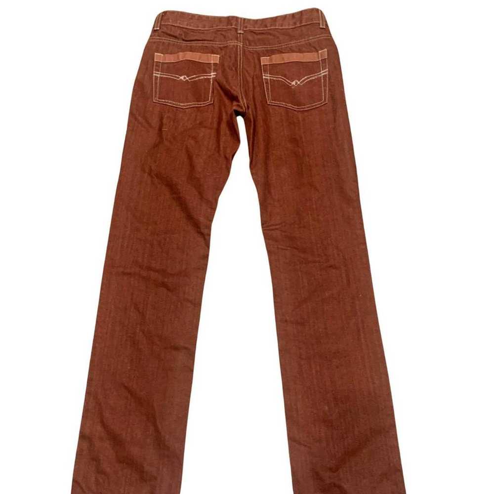Vintage 90s Burnt Orange Jeans - image 2