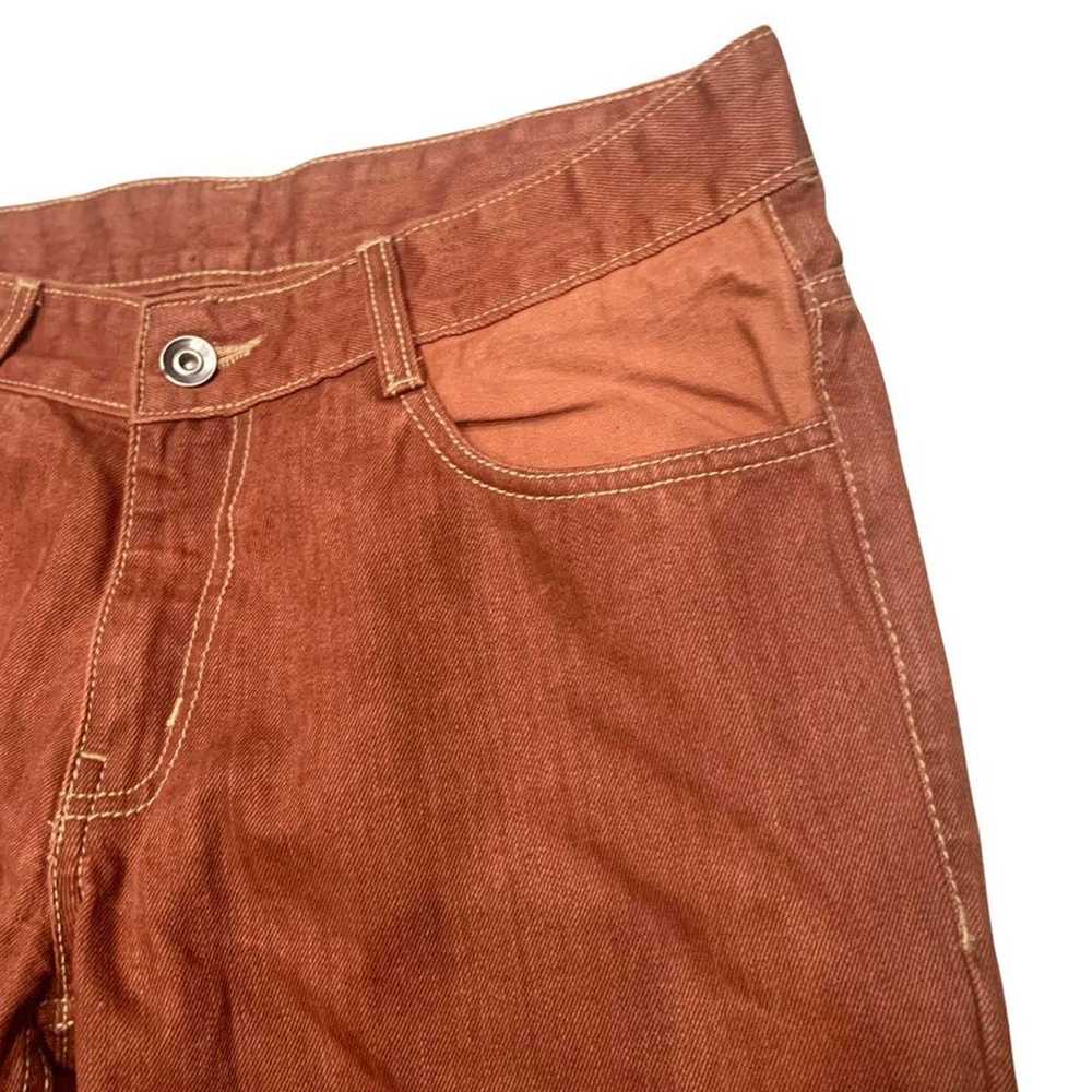 Vintage 90s Burnt Orange Jeans - image 4