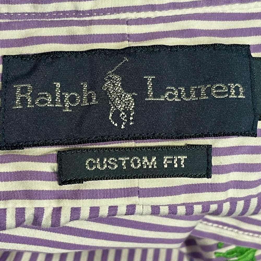 Ralph Lauren Ralph Lauren Custom Fit Purple White… - image 8