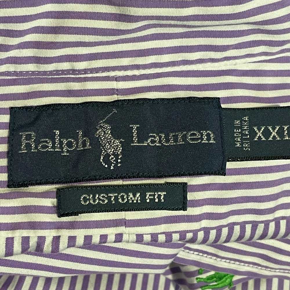 Ralph Lauren Ralph Lauren Custom Fit Purple White… - image 9