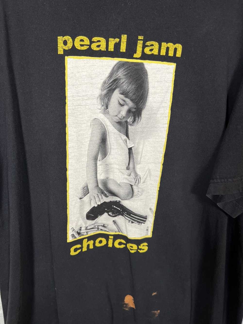 Band Tees × Vintage Vintage Pearl Jam Shirt - image 3